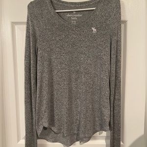 Blue and gray Abercrombie kids shirts